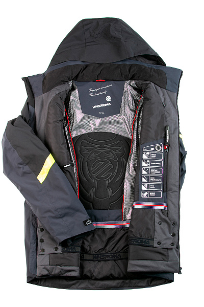 Мужской горнолыжный Костюм WHS Темно-серый, 8783307K2