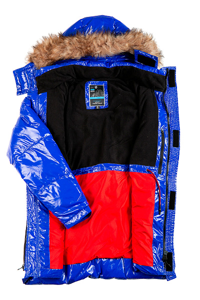 Детский зимний Пуховик WHS Синий, 8783285