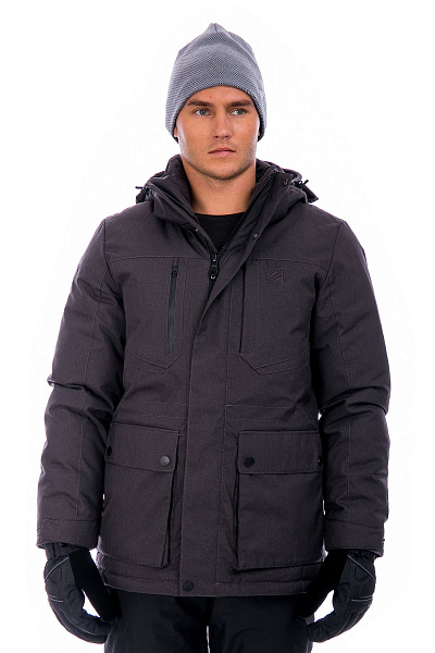 Мужская зимняя Парка WHS Серый, 8783136