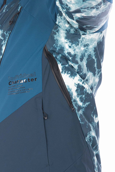 Мужской горнолыжный Костюм Tisentele Серо-синий, 847645K1