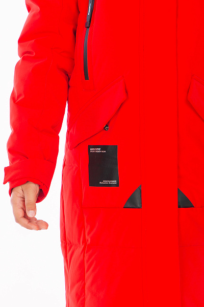 Детский зимний Пуховик WHS Красный, 8783325