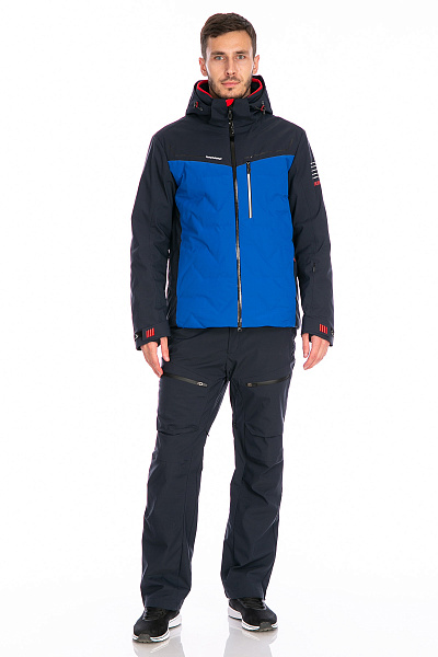 Мужская горнолыжная Куртка WHS Синий, 8783351