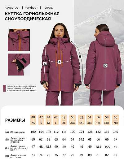 Куртка Lafor Брусничный, 7670165