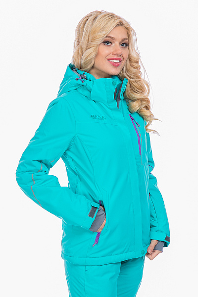 Женский горнолыжный Костюм High Experience Бирюзовый, 6980315K1