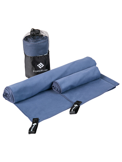 Полотенце Forcelab Темно-синий 80х130, 7066135