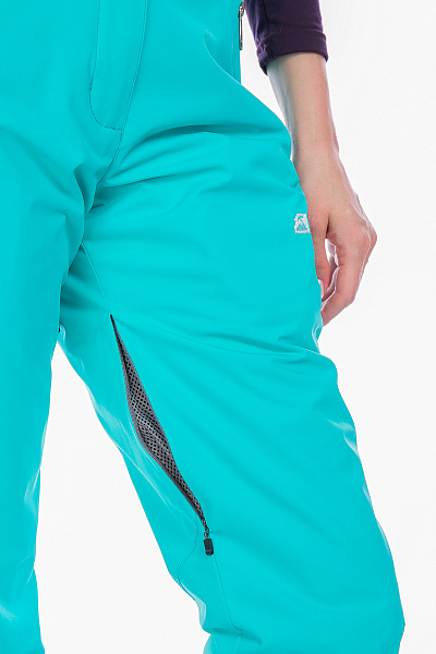 Женские горнолыжные Штаны High Experience Бирюзовый, 6980379