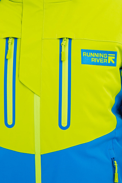 Мужская горнолыжная Куртка Running River Салатовый, 82783