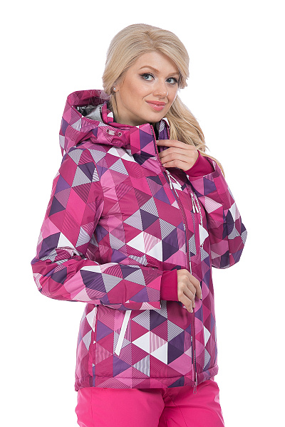 Женская горнолыжная Куртка WHS Малиновый, 8783196