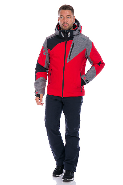 Мужская горнолыжная Куртка WHS Красный, 8783216