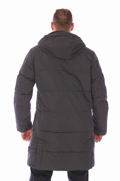 Мужской зимний Пуховик Lafor Темно-серый, 767060