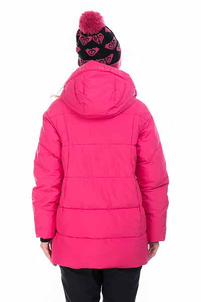 Женский зимний Пуховик WHS Малиновый, 8783227