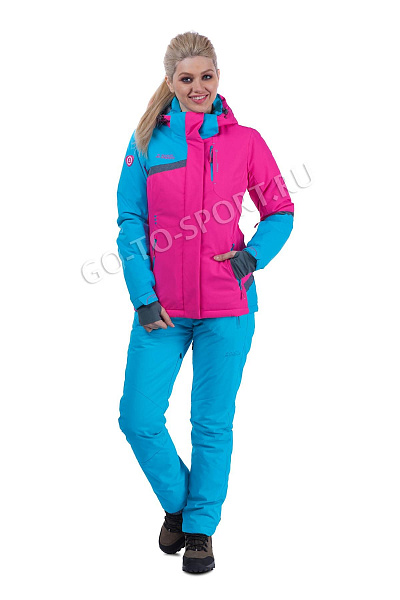 Женский горнолыжный Костюм High Experience Малиновый, 6980132K1