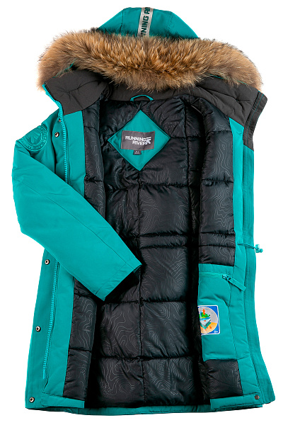 Женский зимний Костюм Running River Бирюзовый, 8278121K1