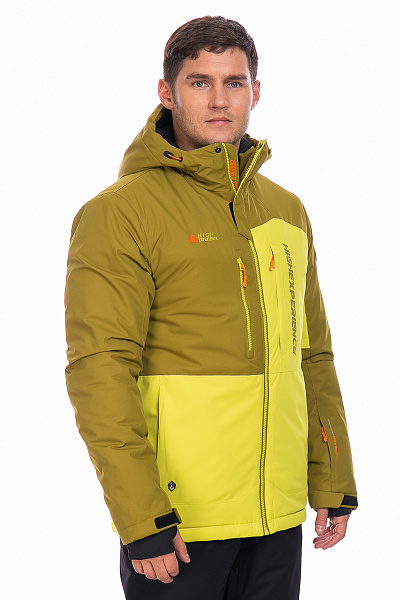 Мужская горнолыжная Куртка High Experience Хаки, 6980344