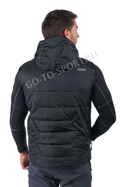 Мужской горнолыжный Жилет High Experience Черный, 6980114