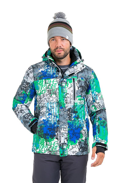 Мужская горнолыжная Куртка High Experience Зеленый, 6980140