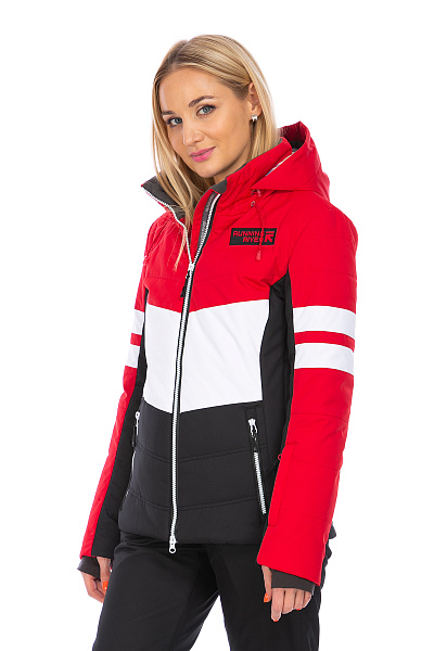 Женская горнолыжная Куртка Running River Красный, 8278134