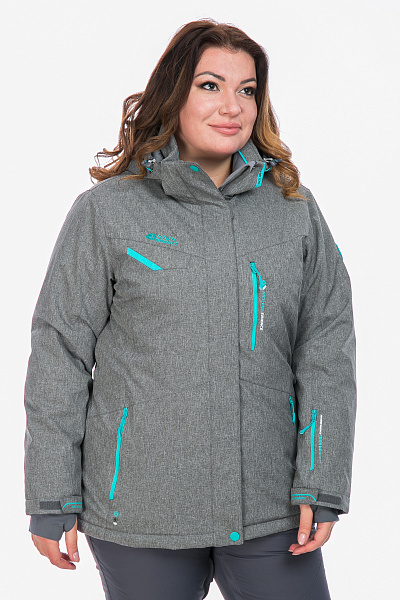 Женская горнолыжная Куртка High Experience Серый, 6980374
