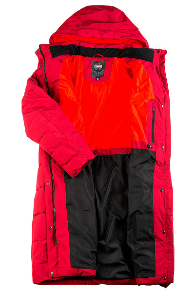 Женский зимний Пуховик Lafor Бордовый, 76703