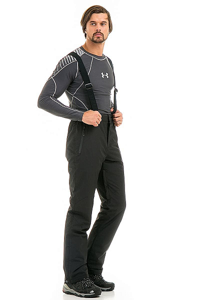 Мужские горнолыжные Штаны High Experience Черный, 6980190