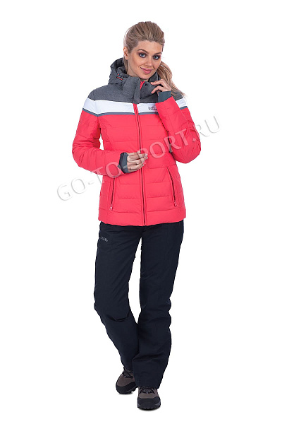 Женский горнолыжный Костюм High Experience Коралловый, 698041K3