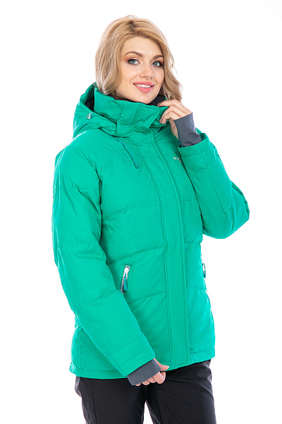 Женский зимний Пуховик Running River Зеленый, 8278117