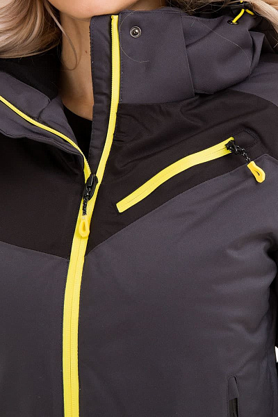 Женская горнолыжная Куртка WHS Черный, 878399