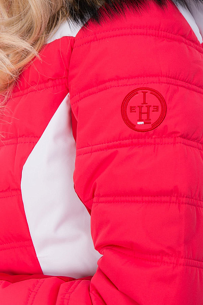 Женский горнолыжный Пуховик High Experience Красный, 6980259