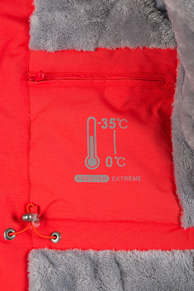 Женская зимняя Парка Freever Коралловый, 70691