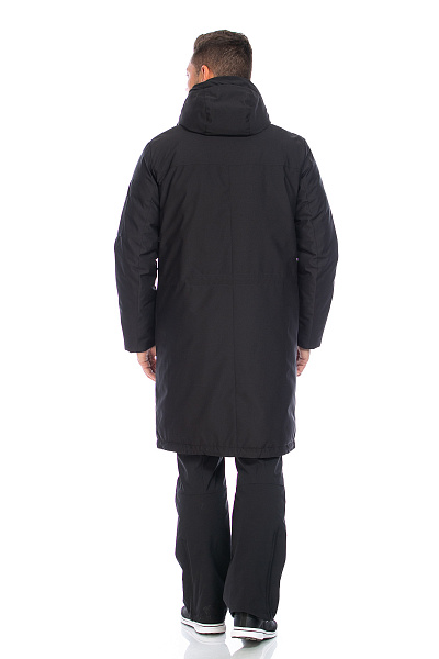 Мужская зимняя Парка Lafor Черный, 767067