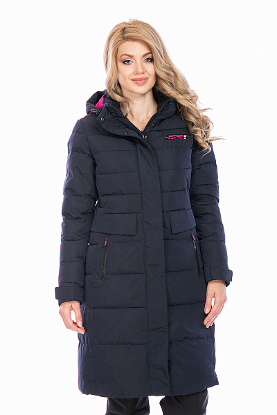 Пуховик Lafor Темно-синий, 76703