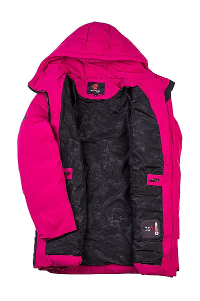 Женская зимняя Куртка WHS Малиновый, 878388