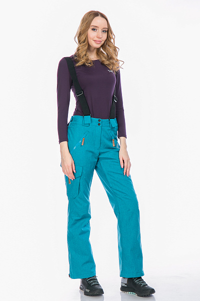 Женский горнолыжный Костюм High Experience Бирюзовый, 6980368K1