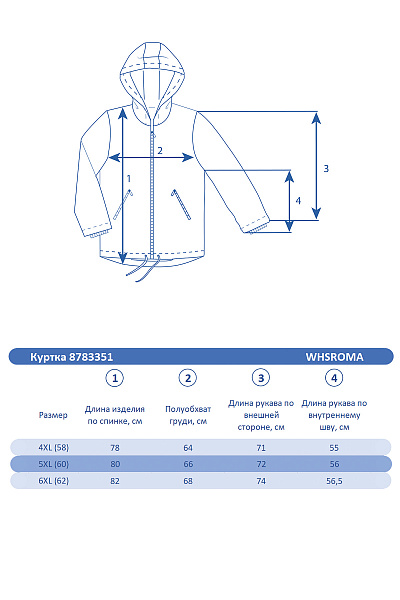 Мужская горнолыжная Куртка WHS Черный, 8783351