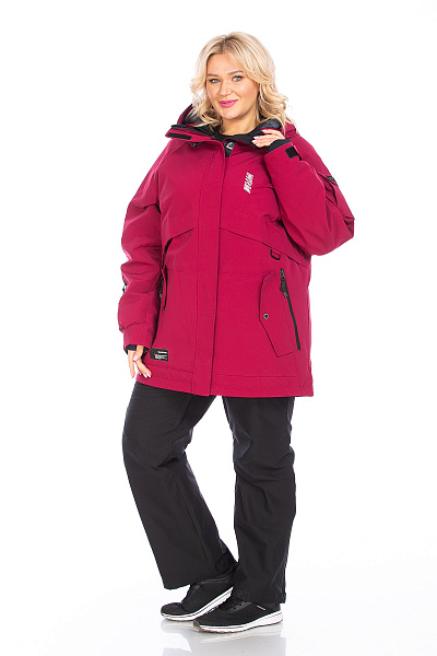 Куртка WHS Бордовый, 8783423