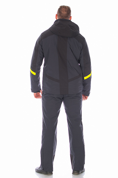 Мужской горнолыжный Костюм WHS Темно-серый, 8783307K2