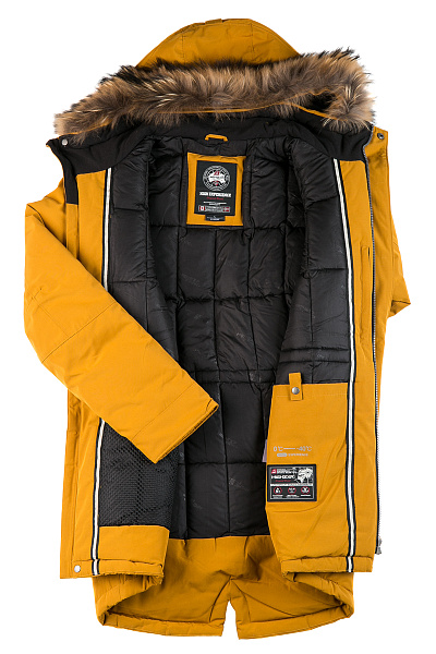 Мужская зимняя Парка High Experience Коричневый, 6980334