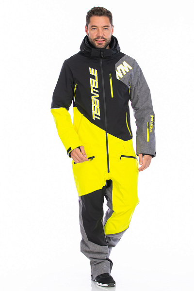 Мужской горнолыжный Комбинезон WHS Желтый, 8783367