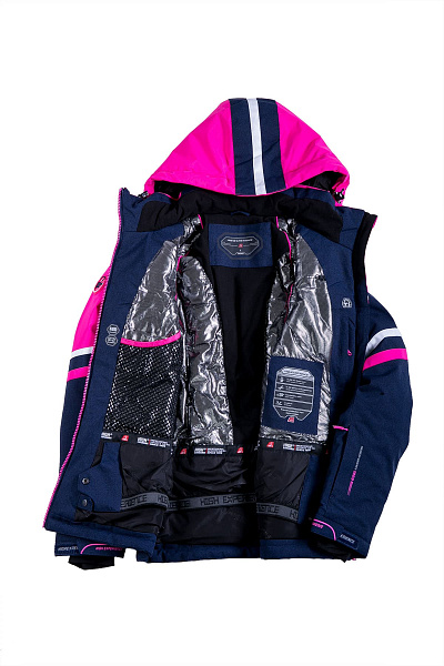 Женская горнолыжная Куртка High Experience Малиновый, 6980280