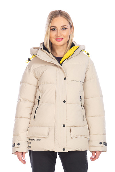 Женский зимний Костюм WHS Бежевый, 8783394K1