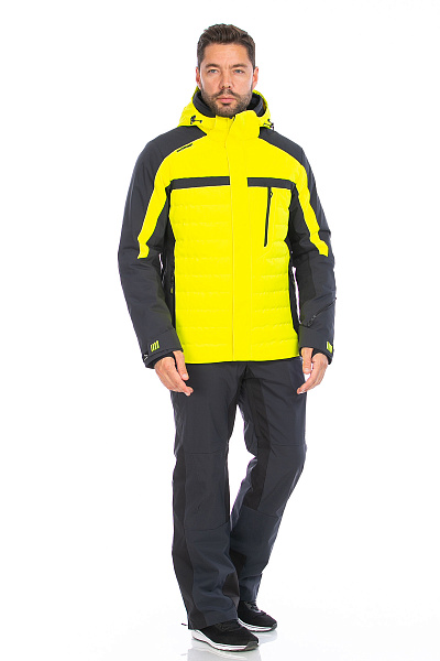 Мужской горнолыжный Костюм WHS Желтый, 8783363K3