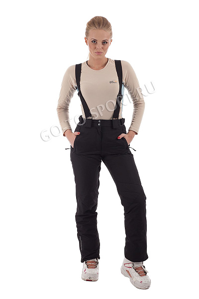 Женские горнолыжные Штаны High Experience Черный, 698094