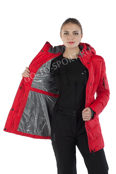 Женская горнолыжная Куртка High Experience Красный, 698034