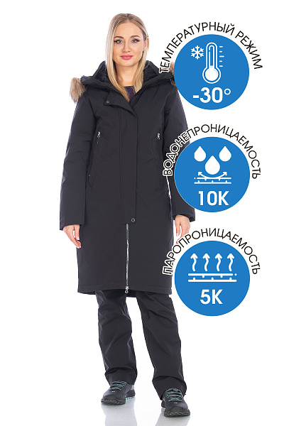 Парка Forcelab Черный, 706619