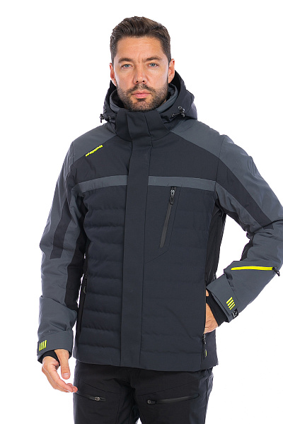 Мужская горнолыжная Куртка WHS Темно-серый, 8783363