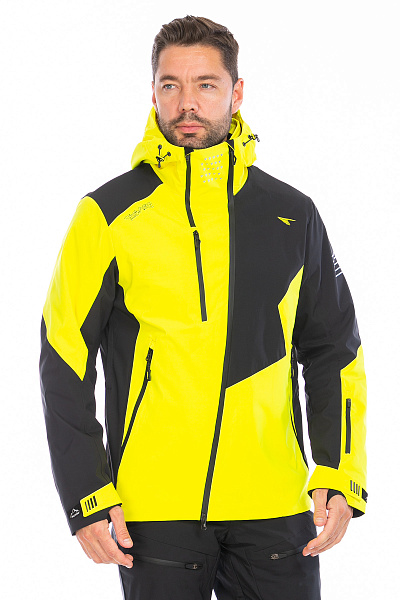 Мужская горнолыжная Куртка WHS Желтый, 8783360