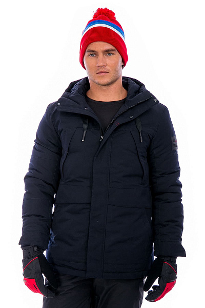 Мужская зимняя Парка WHS Синий, 8783133