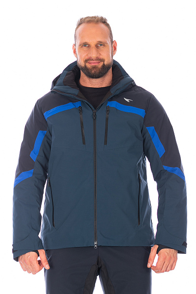 Мужская горнолыжная Куртка WHS Серо-синий, 8783307