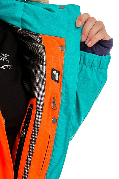 Женский горнолыжный Комбинезон Snow Headquarter Оранжевый, 83818