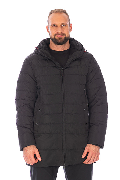 Мужской зимний Пуховик Lafor Черный, 767030